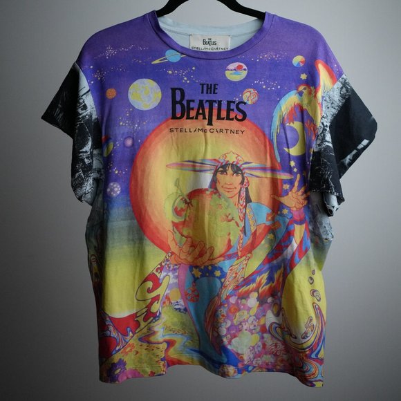 STELLA MCCARTNEY The Beatles Get Back T-shirt - Size S - Picture 1 of 3